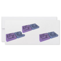 Dyes as Dy Dysprosium and Es Einsteinium Custom Rack Cards