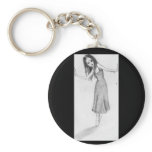 Dying in a doorway key chain