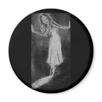 Dying in a doorway magnet