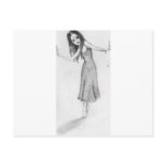 Dying in a doorway postcards