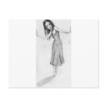 Dying in a doorway postcards