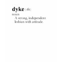 DYKE T-SHIRT / Gay Slang T-shirt by gay_pride DYKE T-SHIRT / Gay Slang T-shirt