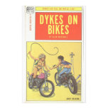 Dykes On Bikes - '60s lesbian pulp novel Personalized Stationery