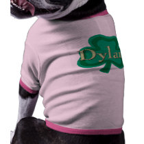 Dylan Irish Name pet clothing by irish_names Dylan Irish Name pet clothing