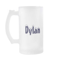 Dylan-Name Style Frosted Mug mugs