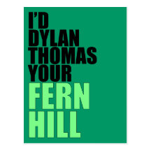 Dylan Thomas, Fern Hill Post Cards