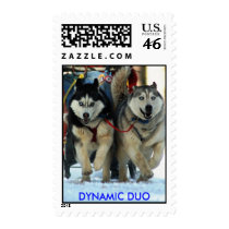 DYNAMIC DUO postage by BlueSara DYNAMIC DUO postage