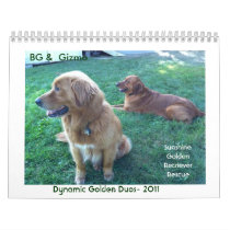 Dynamic Duos- 2011 Calendar - Sunshine Goldens