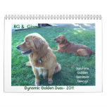 Dynamic Duos- 2011 Calendar - Sunshine Goldens