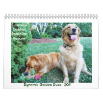 Dynamic Duos II- 2011 Calendar - Sunshine Goldens