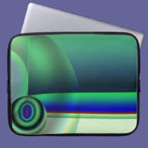 Dynamic green laptop sleeves