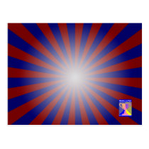 Dynamic Luminance-Gradient Postcard postcards