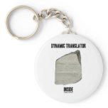 Dynamic Translator Inside (Rosetta Stone) Keychain