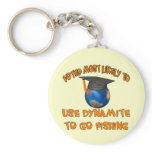 Dynamite Fishing keychains
