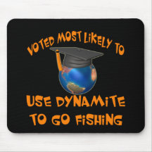 Dynamite Fishing Mouse Pad