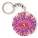 Dynamite Heart Key Chain