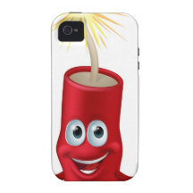 Dynamite or firecracker man case for the iPhone 4