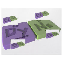 Dyne as Dy Dysprosium and Ne Neon Personalized Letterhead