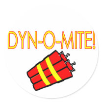 Dynomite stickers by goldnsun Dynomite stickers