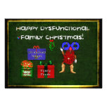Dysfunctional Family Christmas Custom Invitation
