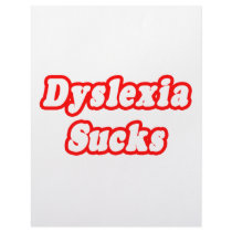 Dyslexia Sucks letterhead