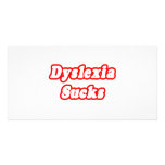 Dyslexia Sucks Photo Card Template