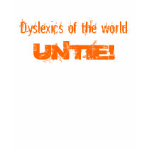 Os Dyslexics do mundo, DESATAM!  t - shirts