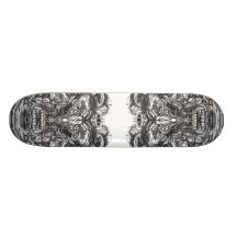 DZIA HEADZ WILL ROLL SKATE DECK
