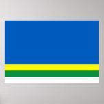 Dziatlava, Belarus, Belarus flag Poster
