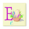 E - Alphabet Magnet by elenaind E - Alphabet Magnet