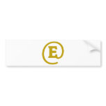 E-at bumper stickers