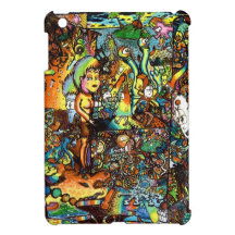 E Bent Psychedelic Art iPad Mini Covers