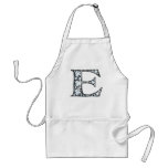 "E" Diamond Bling Apron