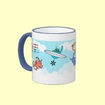 e.e.h.r...? "Little Angels" blue and white mugs