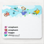 e.e.h.r...? "Little Angels" mousemat Mouse Pads
