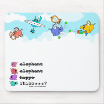 e.e.h.r...? "Little Angels" mousemat mousepads