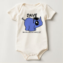 e.e.h.r...? "Professor Dave" Baby t-shirts