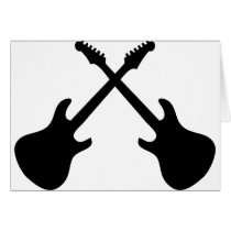 E Guitars Crossed cards by Tomaniac E Guitars Crossed cards