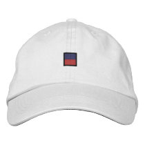 E hat embroidered hats