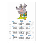 E is for elephant abc letter cartoon business card templates