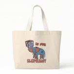 E is for Elephant Bag