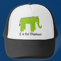 E is for Elephant hats