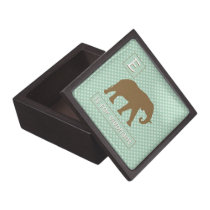 "E" is for Elephant Premium Keepsake Boxes