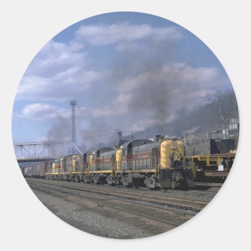 E-L Alco RS-3 Round Sticker