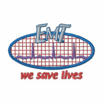 E. M. T. Logo embroidered shirts by ZazzleEmbroidery E. M. T. Logo embroidered shirts