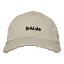 E-Male Cap embroidered hats
