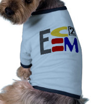 E=MC2 DOG T SHIRT