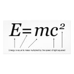 E=MC2 Einstein's Theory of Relativity photo cards