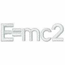 E=mc2 embroidered shirts by EJKJKJ E=mc2 embroidered shirts