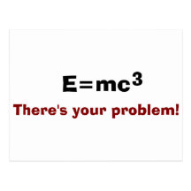 E=mc3 Post Cards